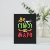 Niedlich Happy Cinco De Mayo Postkarte (Stehend Vorderseite)