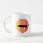 Niedlich Happy Coffee Tasse (Links)