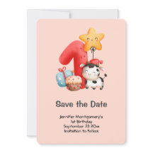 Niedlich Happy Cow 1. Geburtstag