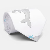 Niedlich Happy Dolphi Krawatte (Gerollt)