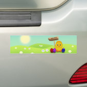 Niedlich Happy Easter Baby Chick Autoaufkleber (Auf Auto)