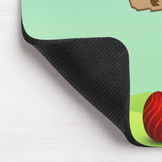 Niedlich Happy Easter Baby Chick Mousepad (Ecke)