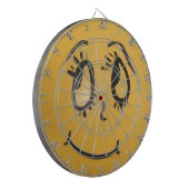 Niedlich Happy Face Dartscheibe (Vorderseite Links)