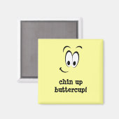 Niedlich Happy Face Magnet (Vorderseite/Rückseite)