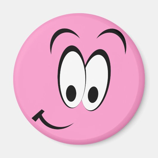 Niedlich Happy Face Magnet (Vorne)