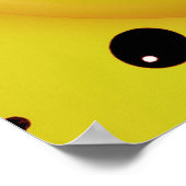 Niedlich Happy Face Poster (Ecke)