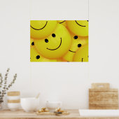 Niedlich Happy Face Poster (Küche)