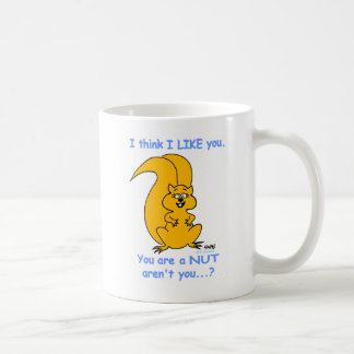 Niedlich Happy Friendly Cartoon Squirrel Freundsch Kaffeetasse
