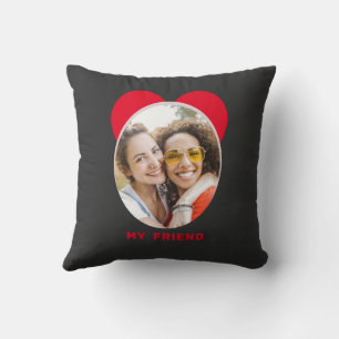Niedlich Happy Friendship Day BEST FRIEND FOTO Kissen