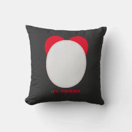 Niedlich Happy Friendship Day BEST FRIEND FOTO Kissen