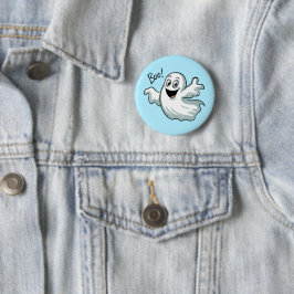 Niedlich Happy Ghost Button