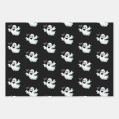 Niedlich Happy Ghost Geschenkpapier Set (Vorderseite 3)
