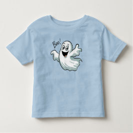 Niedlich Happy Ghost Kleinkind T-shirt