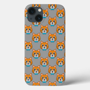 Niedlich Happy Ginger Cat mit Papillon Case-Mate iPhone Hülle