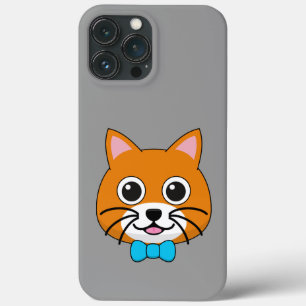 Niedlich Happy Ginger Cat mit Papillon Case-Mate iPhone Hülle