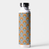 Niedlich Happy Ginger Cat mit Papillon Trinkflasche (Links)