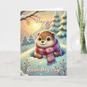 Niedlich Happy Groundhog Day & History Card Karte (Vorderseite)