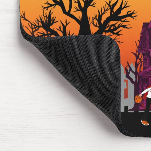 Niedlich Happy Halloween Mousepad (Ecke)