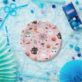 Niedlich Happy Halloween Muster Party PinkPaper Pl Pappteller (Party)