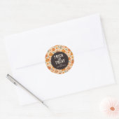 Niedlich Happy Halloween Round Stickers (Umschlag)