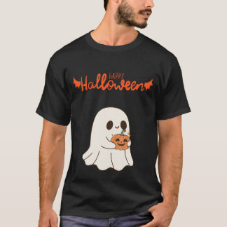 Niedlich Happy Halloween T-Shirt