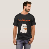 Niedlich Happy Halloween T-Shirt (Vorne ganz)