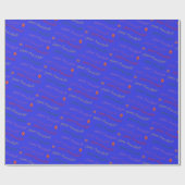 Niedlich Happy Hannukah, Channukah Geschenkpapier (Flach)