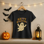 Niedlich Happy Haunting Ghost Halloween T-Shirt