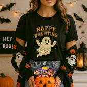 Niedlich Happy Haunting Ghost Halloween T-Shirt