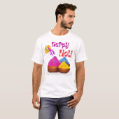 Niedlich Happy Holi Paar T-Shirt (Vorne ganz)