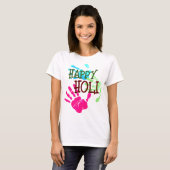 Niedlich Happy Holi T-Shirt (Vorne ganz)