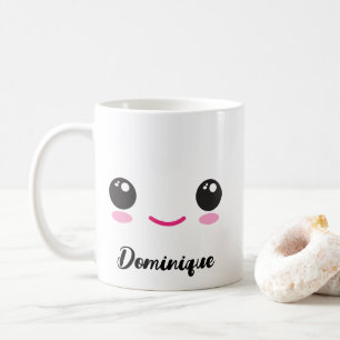 Niedlich Happy Kawaii Face - Tasse von benutzerdef