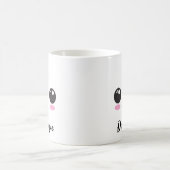 Niedlich Happy Kawaii Face - Tasse von benutzerdef (Mittel)