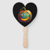 Niedlich Happy Little Pumpkin Fächer (Rückseite)