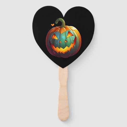 Niedlich Happy Little Pumpkin Fächer (Rückseite)