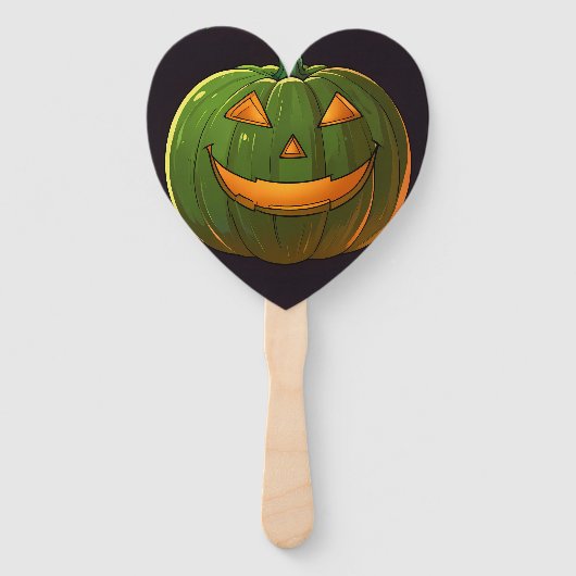 Niedlich Happy Little Pumpkin Fächer (Vorderseite)