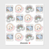 Niedlich Happy Mail Aufkleber (Blatt)