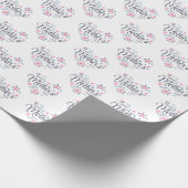 Niedlich Happy Mother's Day Blumenzwiebeln Geschenkpapier (Ecke)