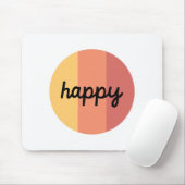 Niedlich Happy Mouse Pad Mousepad (Mit Mouse)
