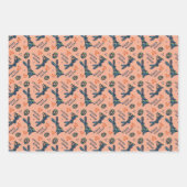 Niedlich Happy Oaster Bunny Muster Custom Folk Geschenkpapier Set (Vorderseite 3)