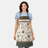 Niedlich Happy Oaster Bunny Pattern Individuelle N Schürze (Getragen)