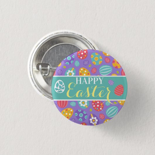 Niedlich Happy Oaster Button (Vorne & Hinten)