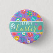 Niedlich Happy Oaster Button (Vorderseite)