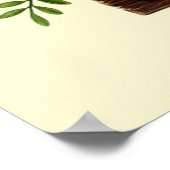 Niedlich Happy Oaster Hahn Poster (Ecke)