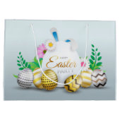 niedlich Happy Oaster Party Große Geschenktüte (Rückseite)