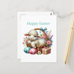 Niedlich Happy Oaster Postkarte