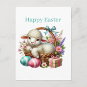 Niedlich Happy Oaster Postkarte (Vorderseite)
