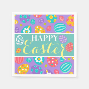 Niedlich Happy Oaster Serviette