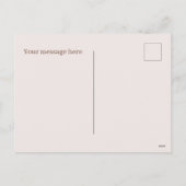 Niedlich Happy Oaster Sloth Feiertagspostkarte (Rückseite)