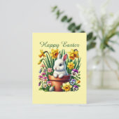 Niedlich Happy Ostersonne Feiertagspostkarte (Stehend Vorderseite)